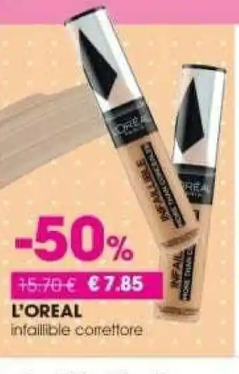 Tigotà L'Oreal Infallible Corretore offerta
