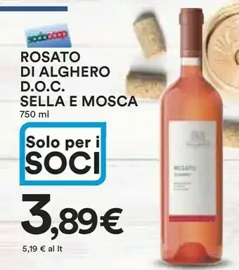 Coop Sella E Mosca Rosato Di Alghero offerta