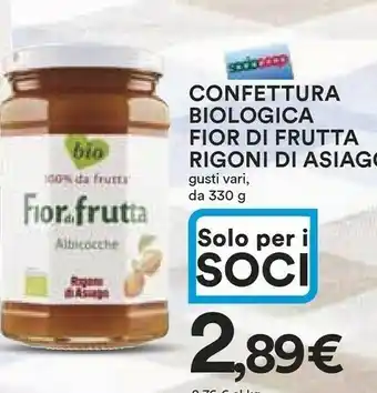 Coop Rigoni Di Asiago - Fior Di Frutta Albicocche 330 G(ml) offerta