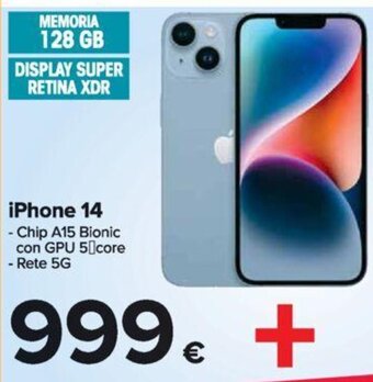 Carrefour iPhone 14 offerta