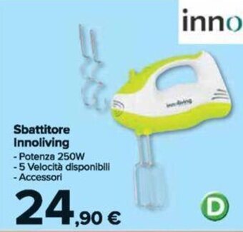 Carrefour Sbattitore Innoliving offerta