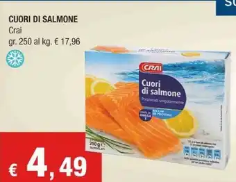 Crai Crai - Cuori Di Salmone 250 G offerta