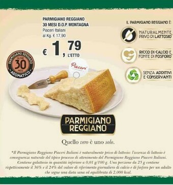 Parmigiano reggiano 30 Mesi