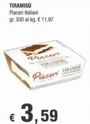 Crai Piaceri Italiani Tiramisu offerta