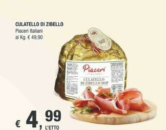 Crai Culatello Di Zibello Piaceri Italiani offerta