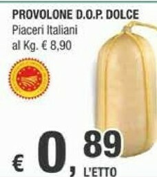 Crai Piaceri Italiani Provolone Dop Dolce offerta