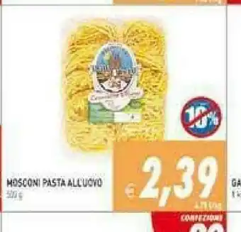 Supermercati Agorà Luciana mosconi Pasta All'Uovo offerta