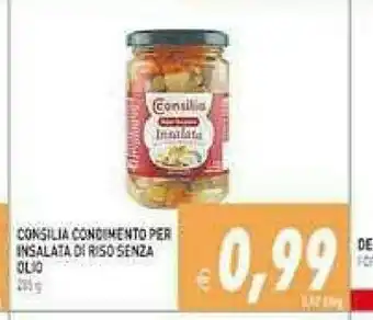 Supermercati Agorà Consilia Condimento Per Insalata Di Riso Senza offerta