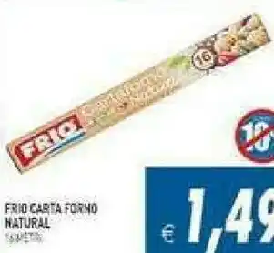 Supermercati Agorà Frio Carta Forno Natural offerta