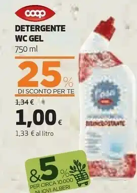 Coop Detergente Wc Gel offerta