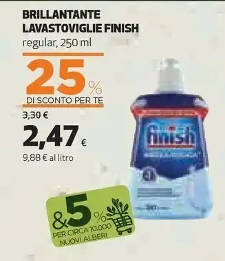 Coop Finish Brillantante Lavastoviglie Rregular offerta