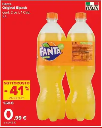 Carrefour Market Fanta Original Bipack offerta