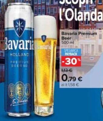 Carrefour Bavaria Premium Beer 500 ml offerta