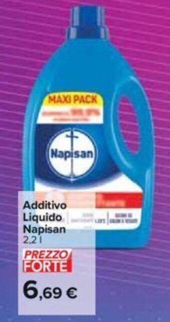 Carrefour Additivo Liquido Napisan 2,2 l offerta