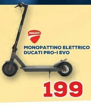 Euronics Ducati Monopattino Elettrico Ducati Pro-I Evo offerta