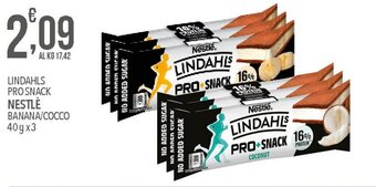 Iper Nonna Isa LINDAHLS PROSNACK NESTLÈ BANANA/COCCO 40gx3 offerta
