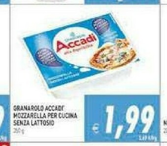 Gros Accadì Granarolo Accadi Mozzarella Per Cucina Senza Lattosio offerta