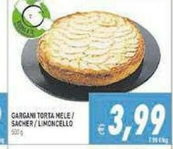 Gros Gargani Torta Mele/Sacher/Limoncello offerta