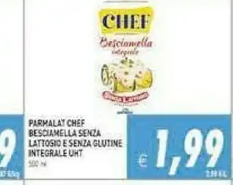 Gros Parmalat Chef Besciamella Senza Lattosio E Senza Glutine Integrale UHT offerta
