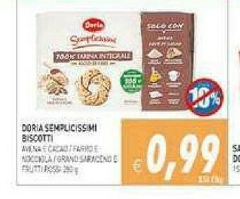 Gros Doria Semplicissmi Biscotti offerta