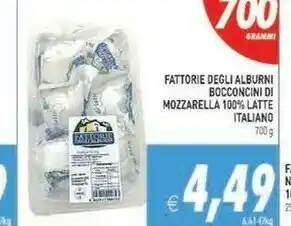 Iperfamily Fattorie degli alburni Fior Di Latte 100 G(ml) offerta
