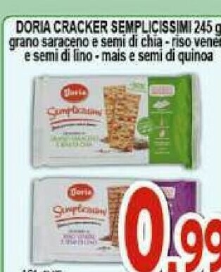 Gros Doria Crackers offerta