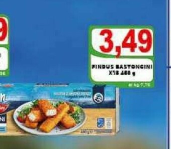 Gros Findus 18 Bastoncini Con 100% Filetti Di Merluzzo 450 G(ml) offerta