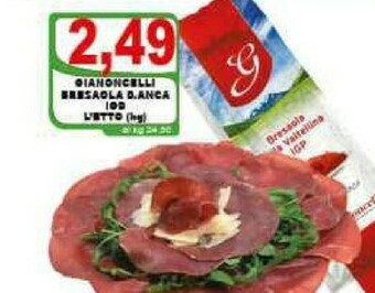 Gros Bresaola offerta