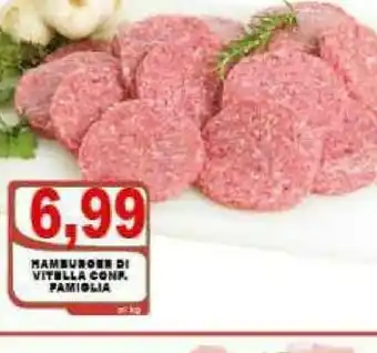 Gros Top Supermercati Hamburger Di Vitella offerta