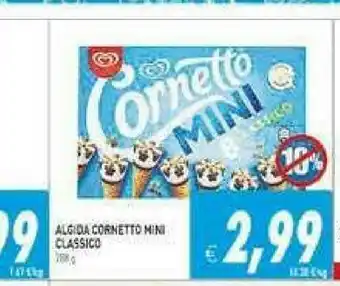 Pim Supermercati Algida Cornetto Mini Classico Parfum Vanille 288 G(ml) offerta