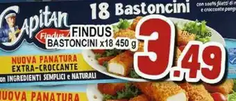 Sacoph Findus Bastoncini offerta