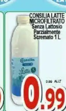 Sacoph Consilia Latte parzialmente scremato offerta