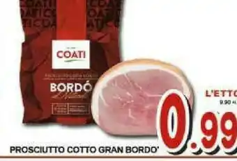 Sacoph Coati Prosciutto cotto offerta