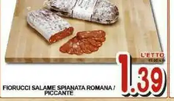 Sacoph Fiorucci Salame offerta