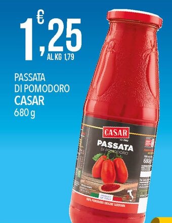 Iper Nonna Isa PASSATA DI POMODORO CASAR 680 g offerta