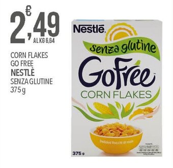 Iper Nonna Isa CORN FLAKES GO FREE NESTLÈ SENZA GLUTINE 375 g offerta