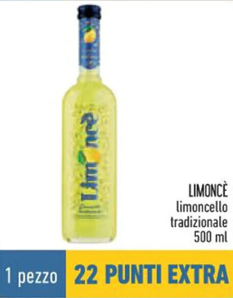 Conad LIMONCE limoncello tradizionale 500 ml offerta