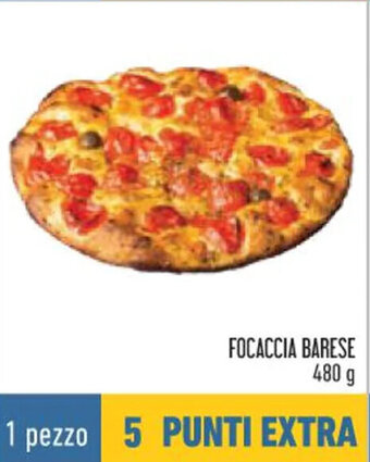 Conad FOCACCIA BARESE 480 g offerta