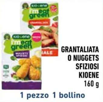 Conad GRANTALIATA O NUGGETS SFIZIOSI KIOENE 160 g offerta