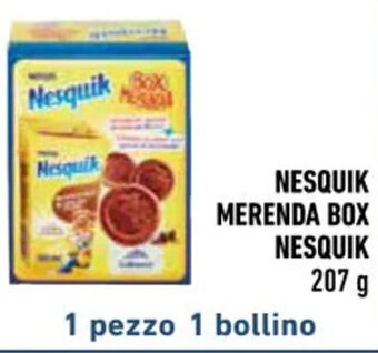 Conad NESQUIK MERENDA BOX NESQUIK 207 g offerta