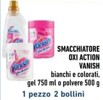 Conad SMACCHIATORE OXI ACTION VANISH polvere 500 g offerta