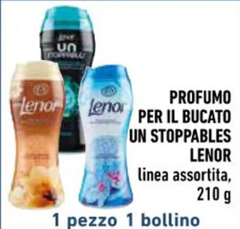 Conad PROFUMO PER IL BUCATO UN STOPPABLES LENOR, 210 g offerta
