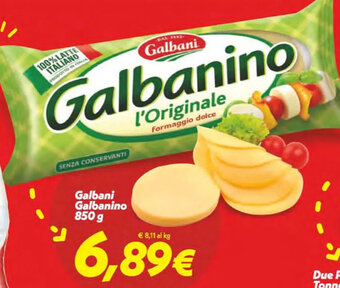 Iper Super Conveniente Galbani Galbanino 850 g offerta