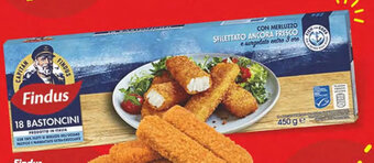 Iper Super Conveniente Findus Bastoncini di Merluzzo x18 450 g offerta