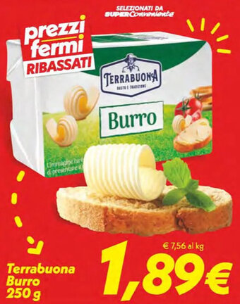 Iper Super Conveniente Terrabuona Burro 250 g offerta