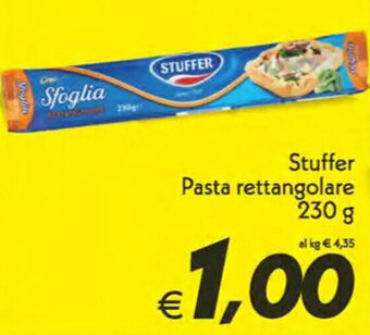 Iper Super Conveniente Stuffer Pasta rettangolare 230 g offerta