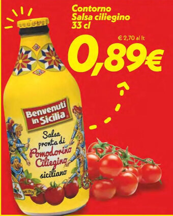 Iper Super Conveniente Contorno Salsa ciliegino 33 cl offerta