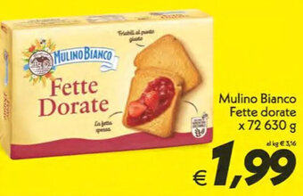Iper Super Conveniente Mulino Bianco Fette dorate x 72 630 g offerta
