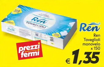 Iper Super Conveniente Ren Tovaglioli monovelo x 150 offerta
