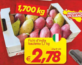 Fichi d'india bauletto 1,7 kg
